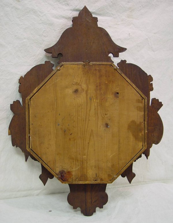 CARVED BLACK FOREST CLOCK 30" X 22" - 2