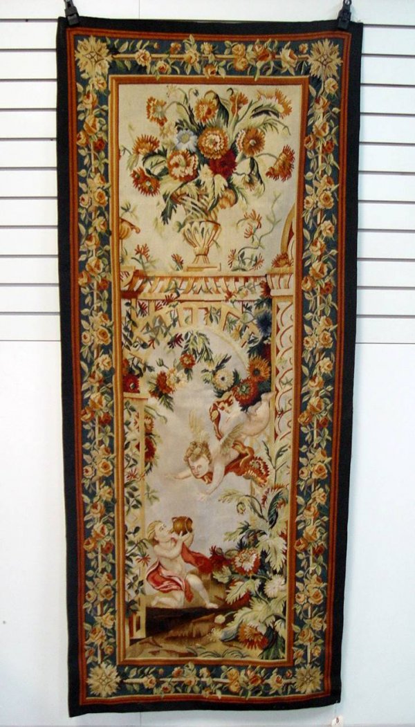 HANDMADE TAPESTRY APPROX 6'5"X2'6"