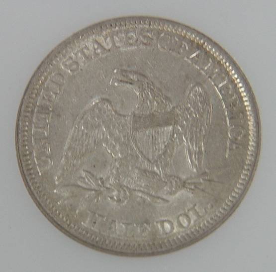 SEATED HALF DOLLAR 1854 - 2