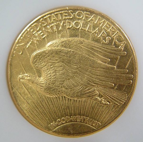 1926 US SAINT GAUDEN 20 DOLLAR GOLD COIN - 2