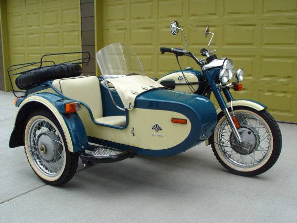 Ява 650 с коляской
