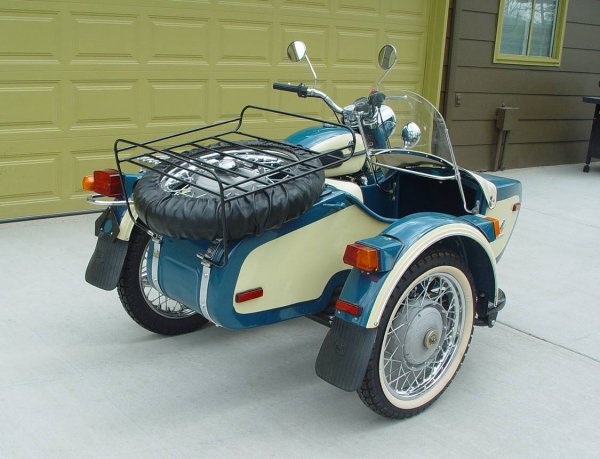 2000 URAL DECO CLASSIC 650 MOTORCYCLE WITH SIDECAR - 2