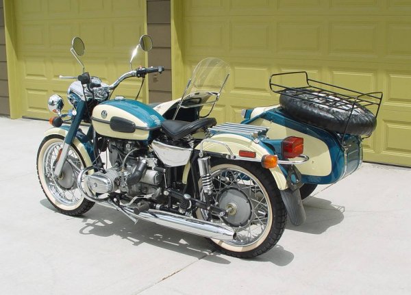 2000 URAL DECO CLASSIC 650 MOTORCYCLE WITH SIDECAR - 3