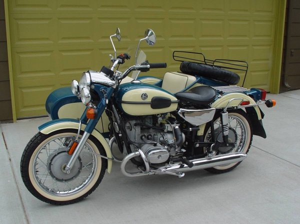 2000 URAL DECO CLASSIC 650 MOTORCYCLE WITH SIDECAR - 4