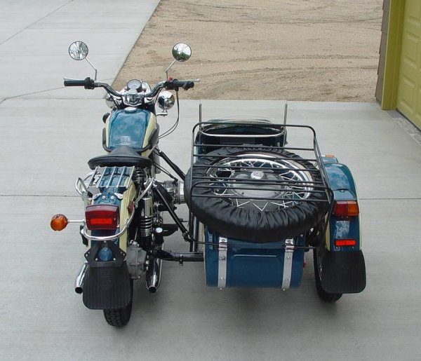 2000 URAL DECO CLASSIC 650 MOTORCYCLE WITH SIDECAR - 5