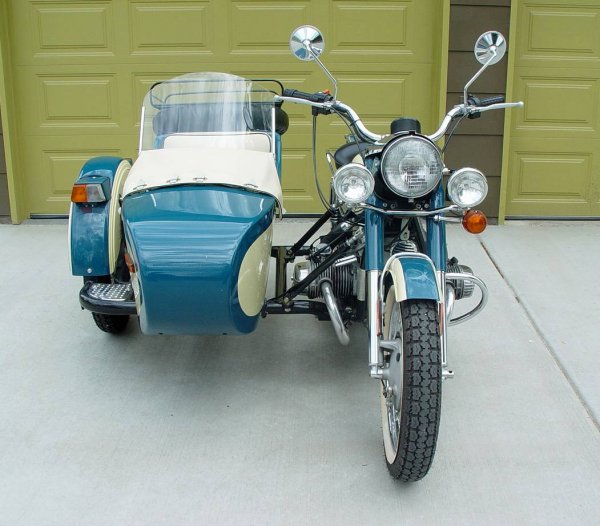 2000 URAL DECO CLASSIC 650 MOTORCYCLE WITH SIDECAR - 6