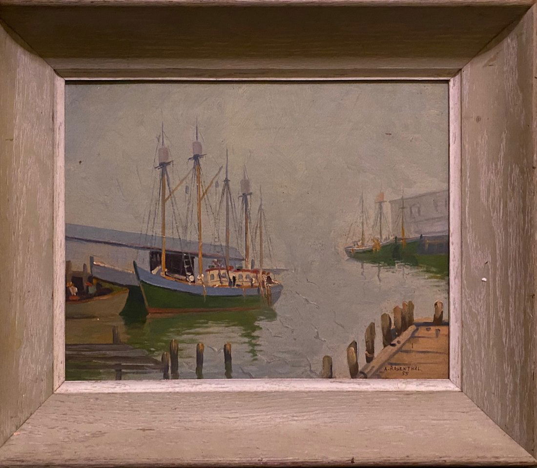 Abraham Rosenthal oil Painting (1 of 3)