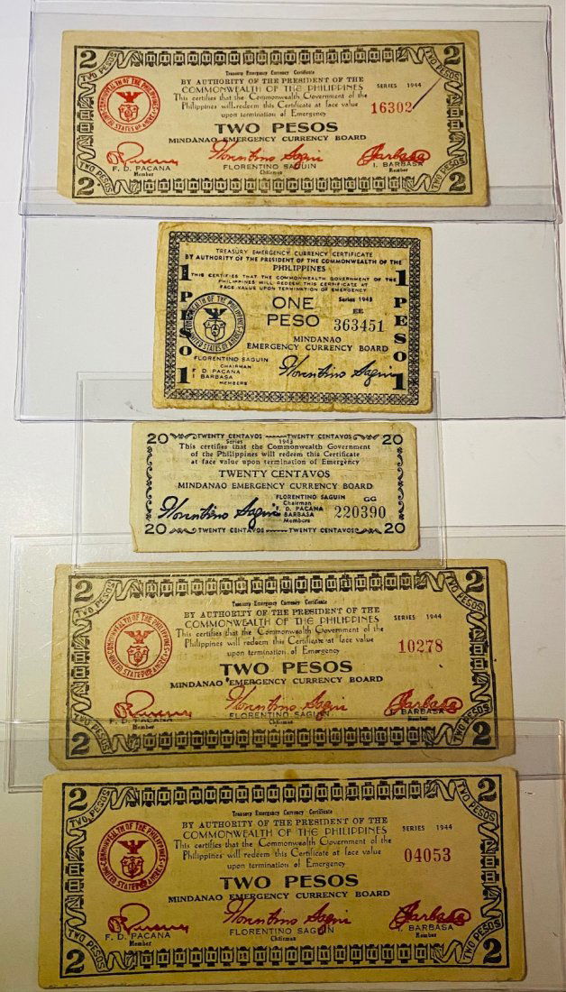 Philippines Emergency War Currency Bill (1 of 2)