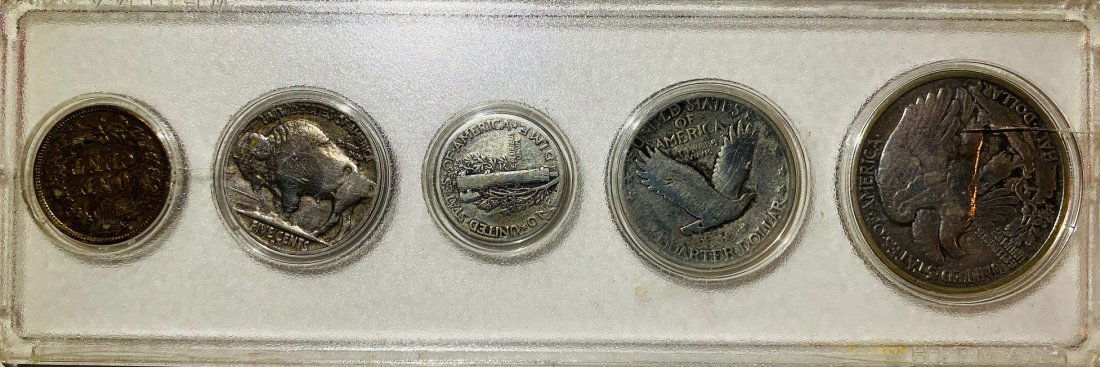 Five Collectible Coins Set (1 of 2)