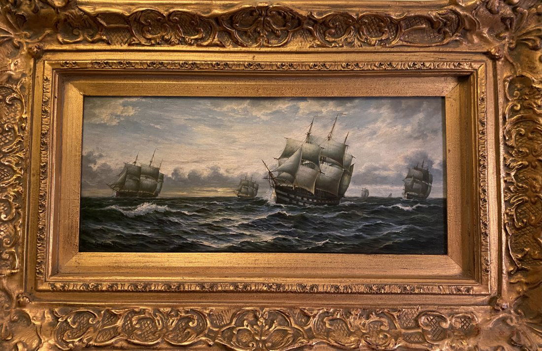 J. CLARK OIL ON BOARD (1 of 3)