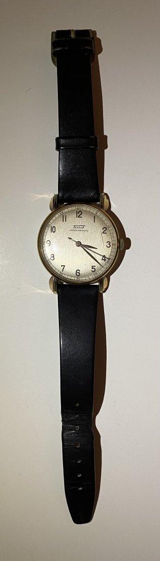 Vintage 14k Tissot Antimagnetique Watch (1 of 4)