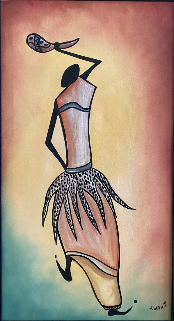 G Warira Oil painting (1 of 3)