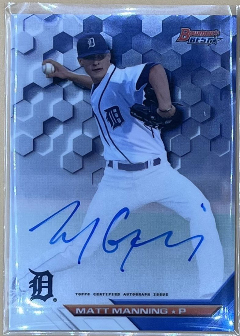 Matt Manning Auto Cards (1 of 3)