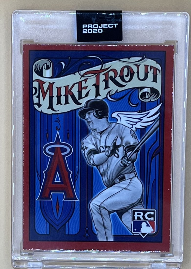 Mike Trout Baseball Card (1 of 3)