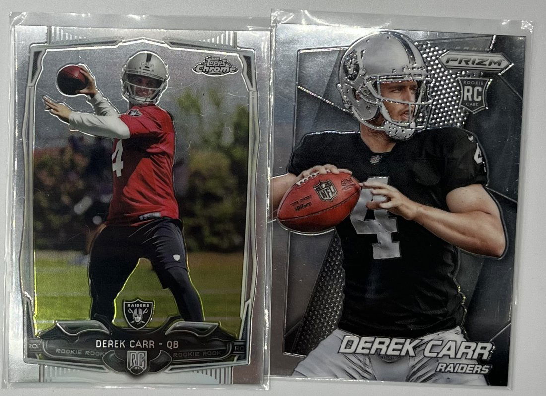 Derek Carr Chrome Rookie (1 of 2)