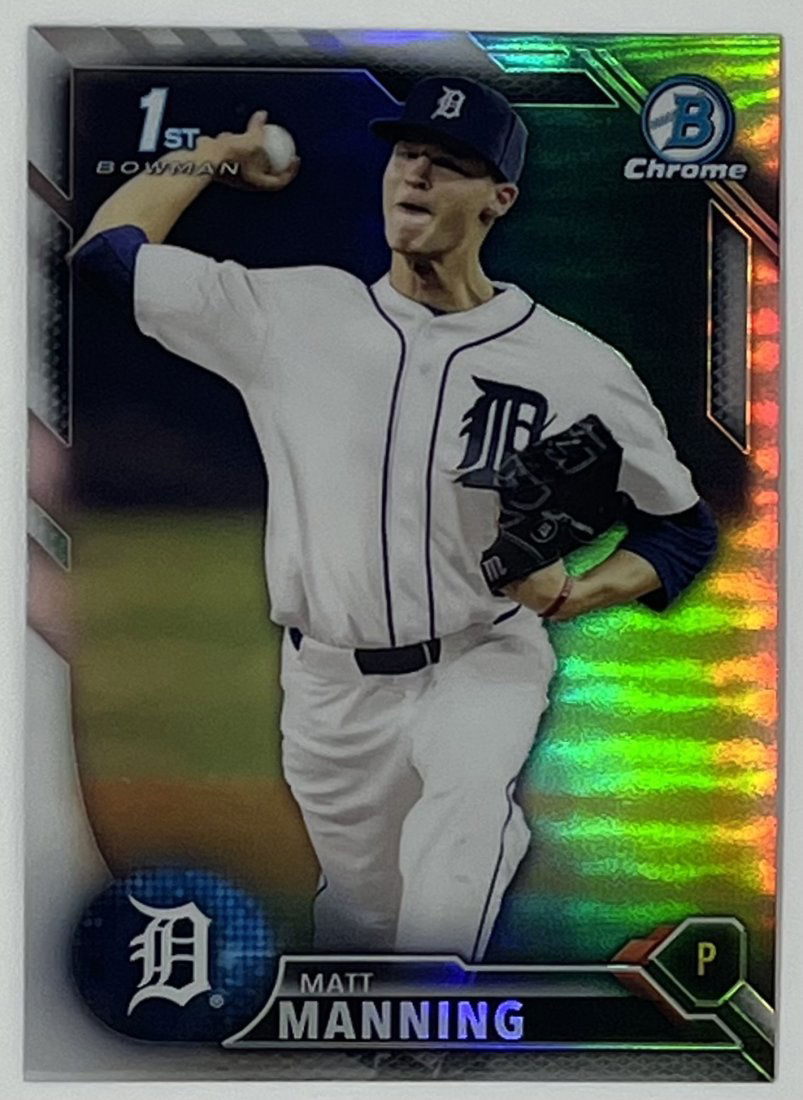 Matt Manning Refractor Card (1 of 2)