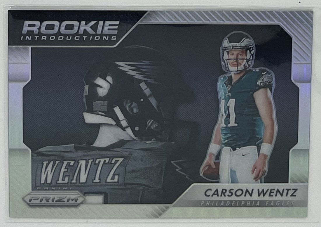 Carson Wentz Holo Silver Refractor Rookie (1 of 2)