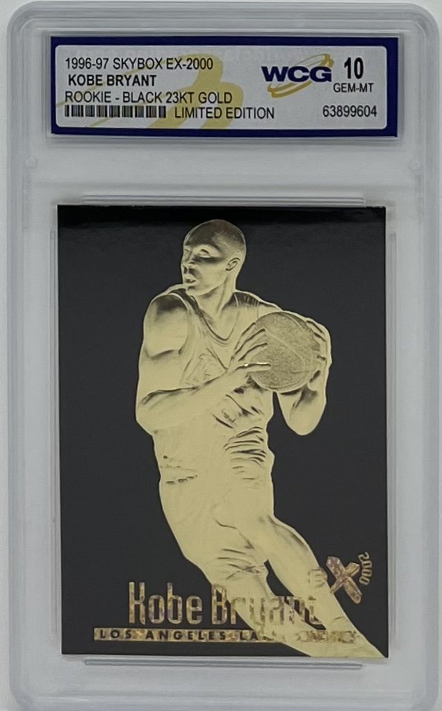 Kobe Bryant Limited Edition Rookie Black Card (1 of 2)
