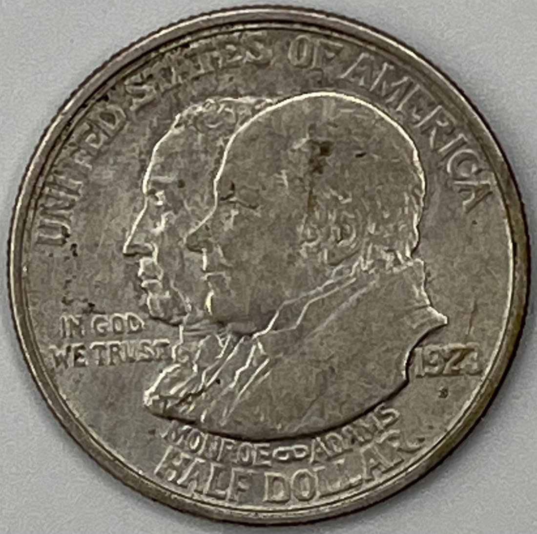1923 Monroe Half Dollar (1 of 2)