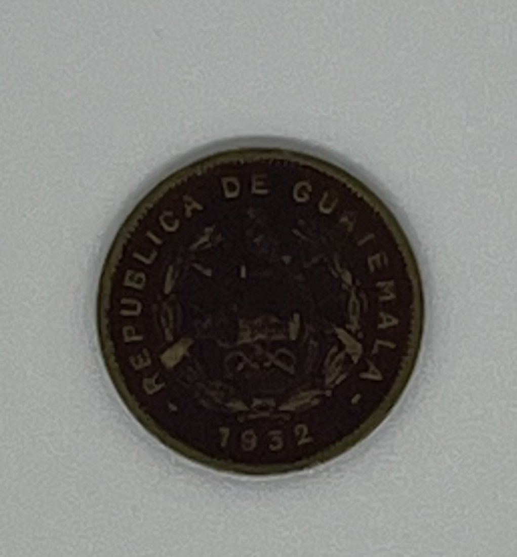1932 Guatemala Coin (1 of 2)