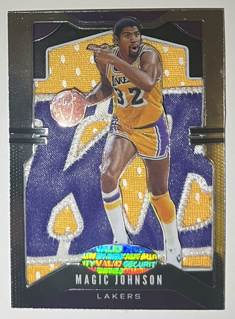 Magic Johnson Patch Card (1 of 2)