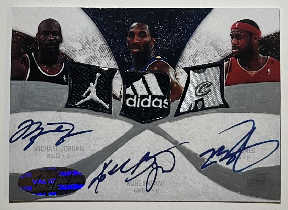 Michael Jordan Kobe Bryant And Lebron James (1 of 2)