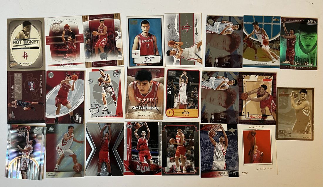 Yao Ming Cards (1 of 1)