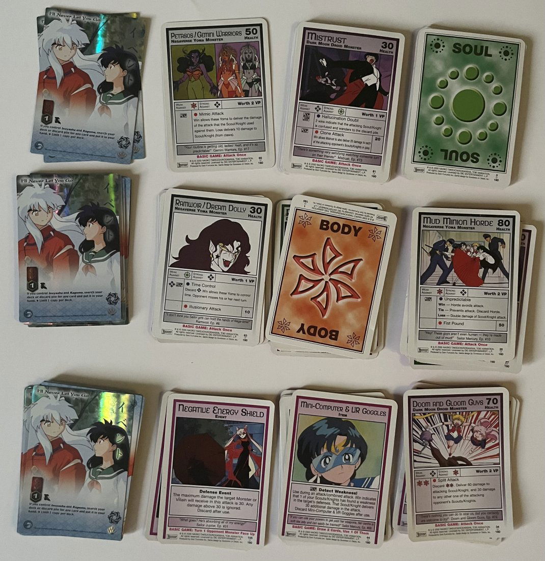 Sailor Moon Cards (1 of 2)