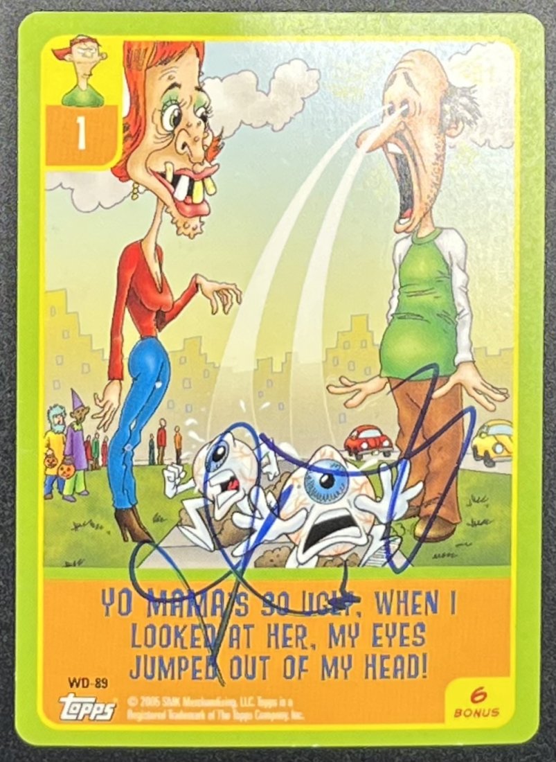 Wayans Autographed Card (1 of 2)