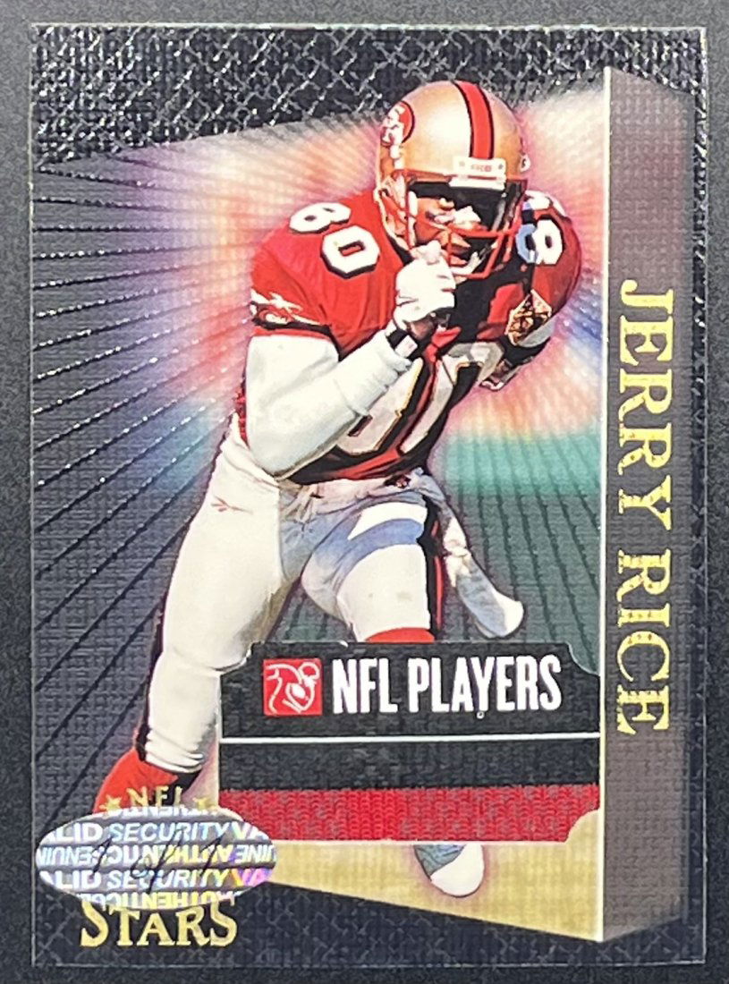 Jerry Rice One Of One Card (1 of 2)