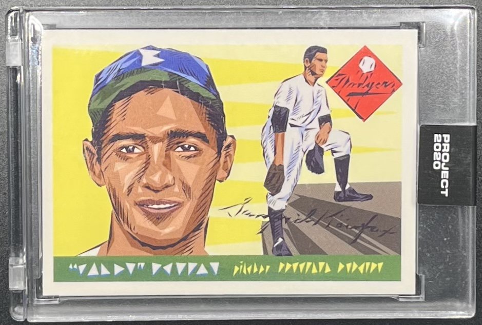 Sandy Koufax Cards (1 of 3)