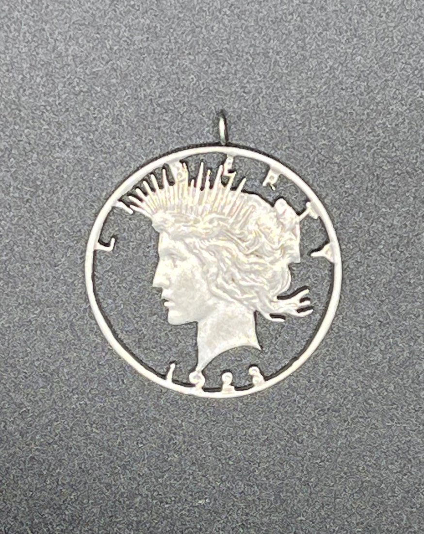 1923 Silver Dollar Coin (1 of 2)