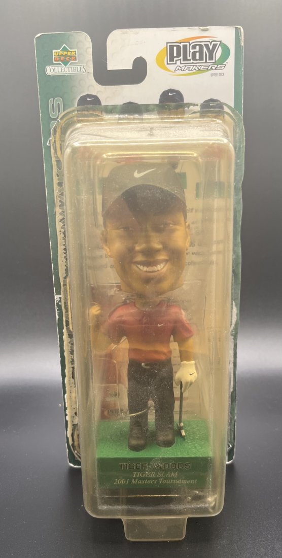 Tiger Woods Bobblehead Collectibles Tiger Woods 2002 UD Kit