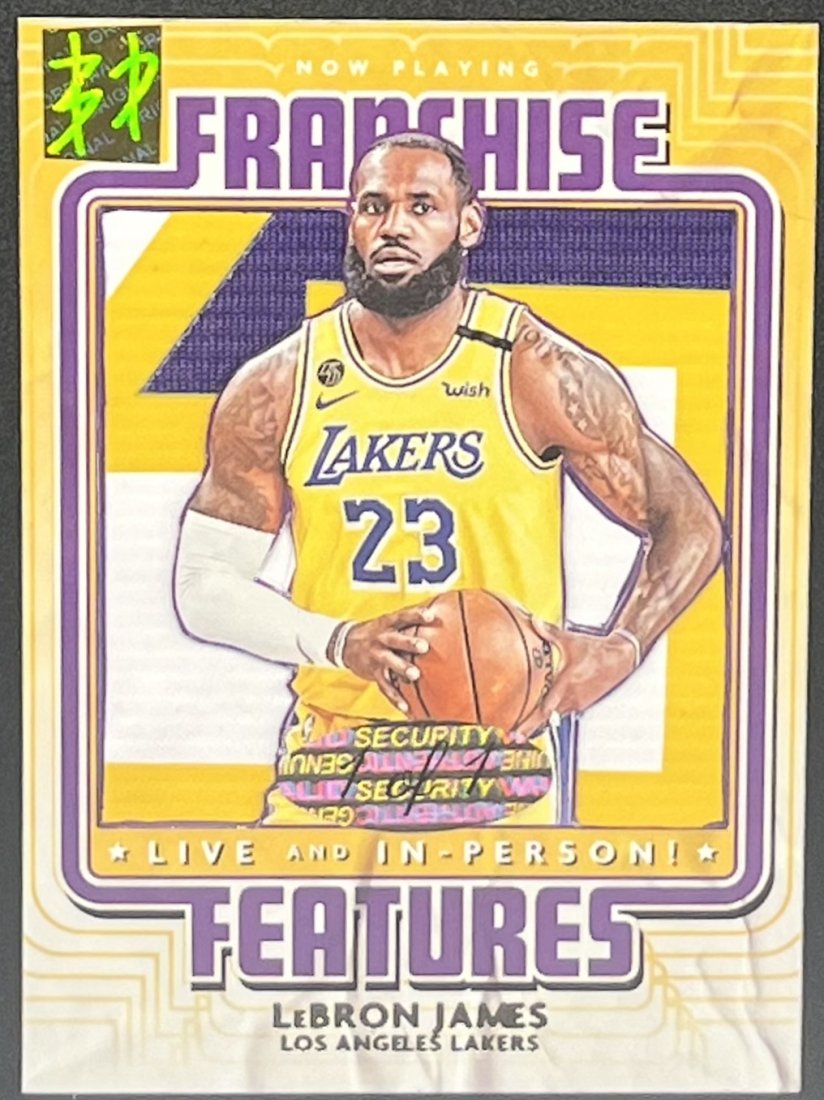 Lebron James Lakers Patch Card: Lebron James Lakers patch basketball custom Card one of one 1/1