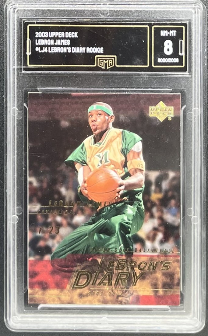 Lebron James Rookie: 2003 Upper deck Lebron James Rookie Card mint 8 . Any question email or message us vangoveauction@gmail.com