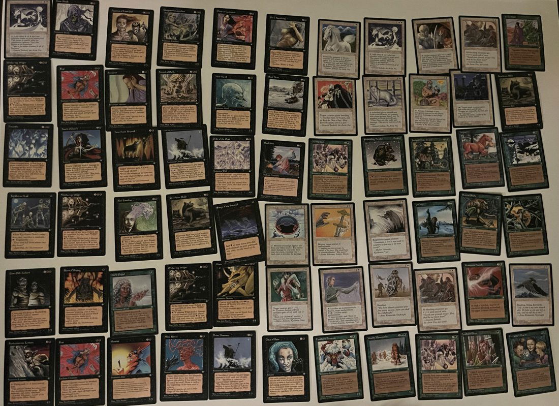 1995 Magic The Gathering MTG Cards: 1995 Magic The Gathering MTG Cards lot deck master
