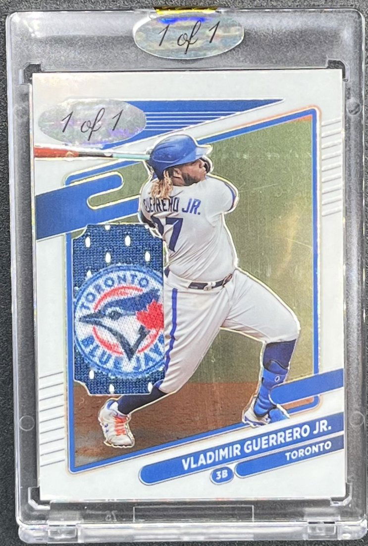 Vladimir Guerrero Jr Patch Card (1 of 2)