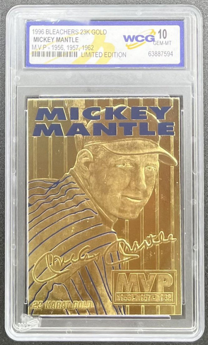 Mickey Mantle Limited Edition Baseball Card (1 of 2)
