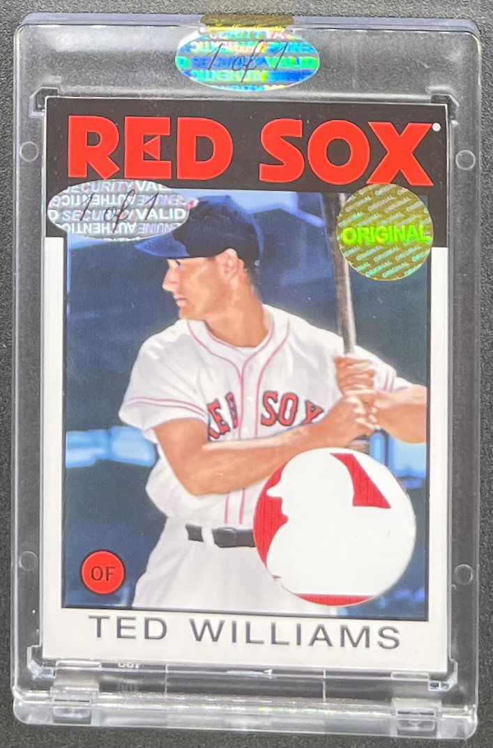 Ted Williams Patch Card (1 of 2)