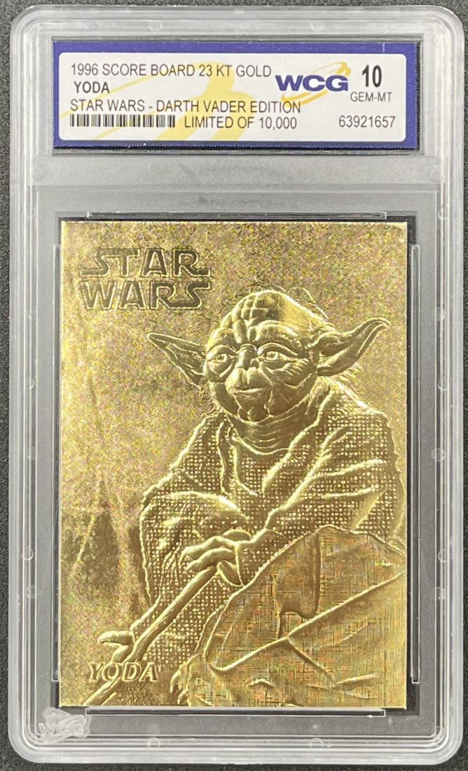 Yoda Star Wars Limited Edition Card (1 of 2)