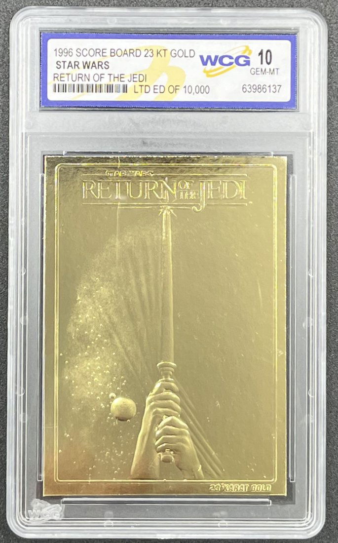 Return Of The Jedi Star Wars Limited Edition Card (1 of 2)