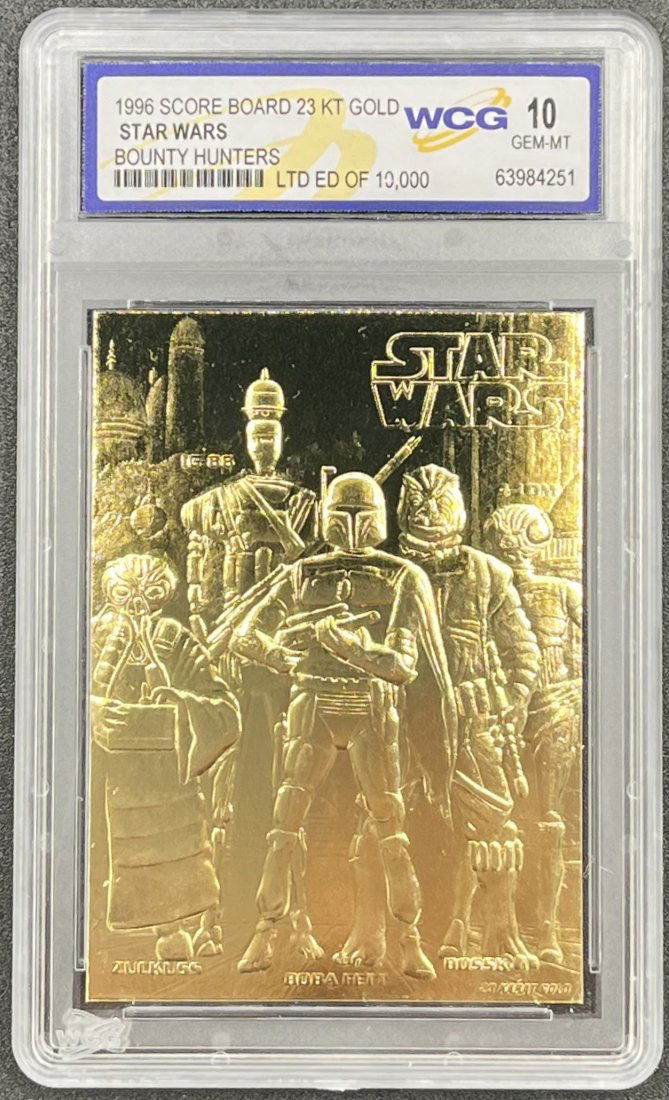 Bounty Hunters Star Wars Limited Edition Card (1 of 2)