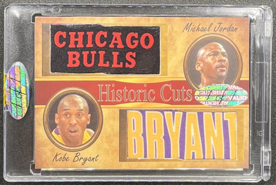 Michael Jordan Kobe Bryant Card (1 of 2)