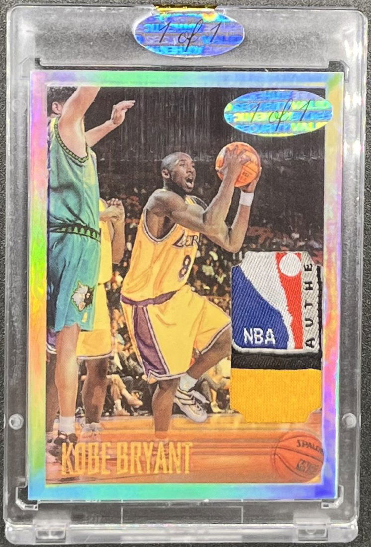 Kobe Bryant Logoman Patch Card (1 of 2)