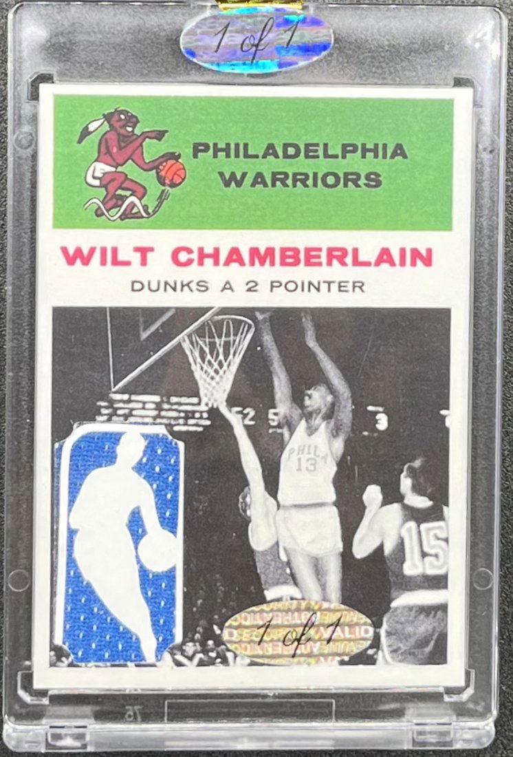 Wilt Chamberlain Card (1 of 2)