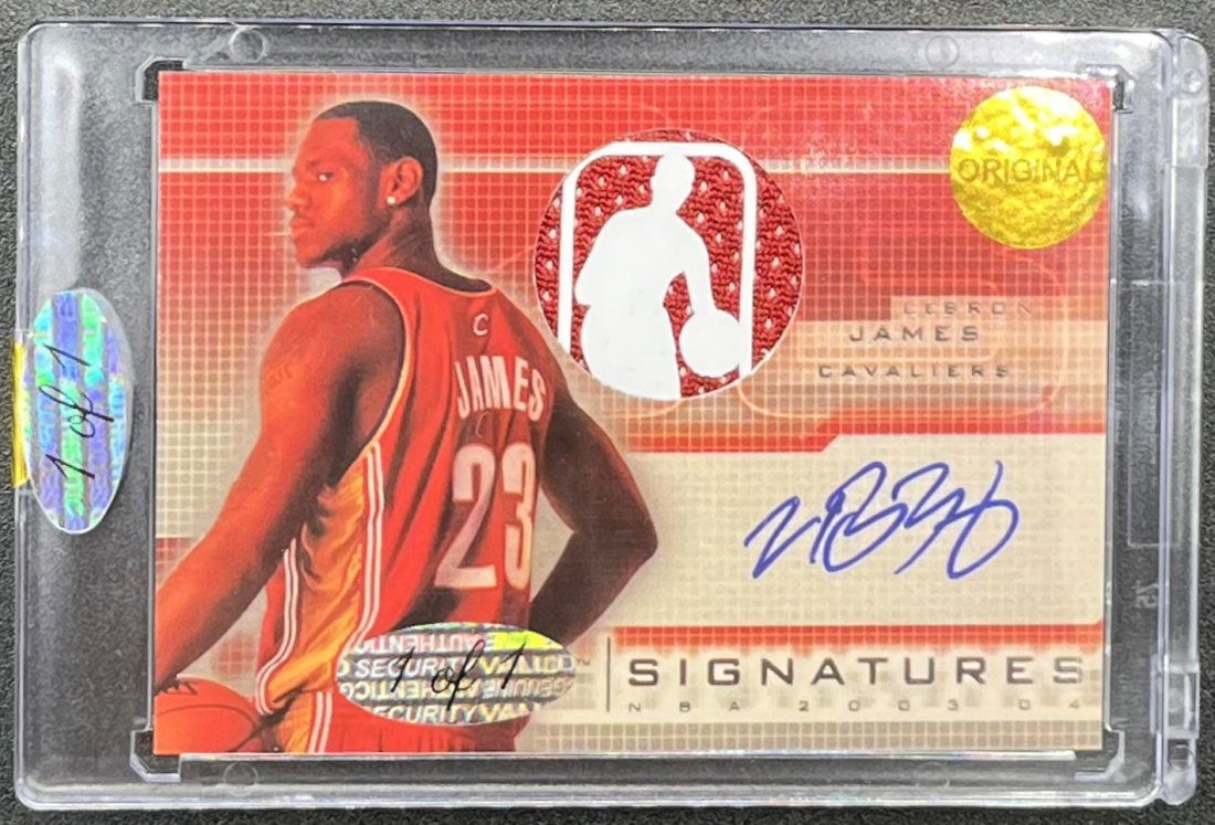 Lebron James Patch Card (1 of 2)