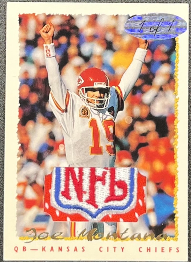 Joe Montana Patch Card (1 of 2)