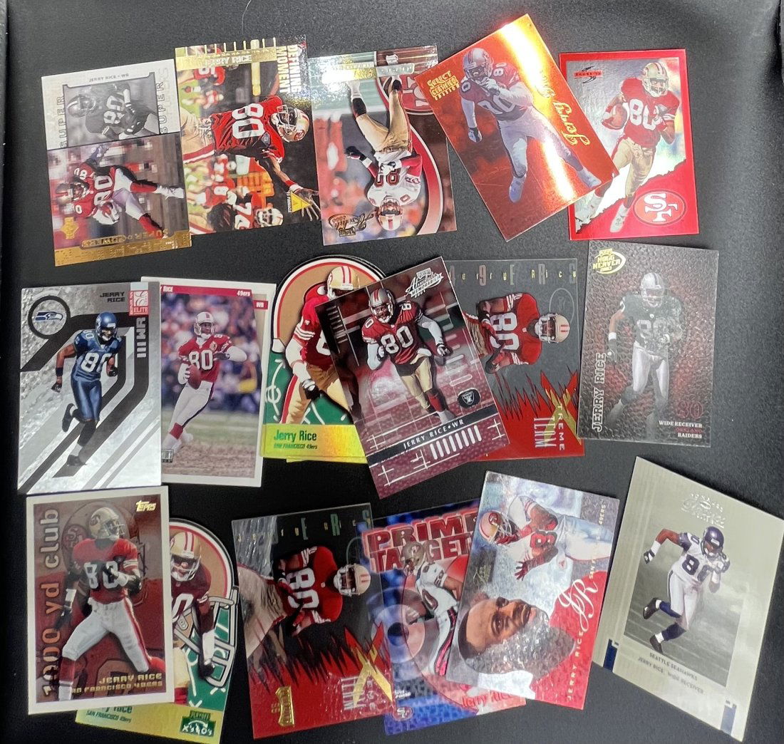 Jerry Rice Cards Lot (1 of 1)