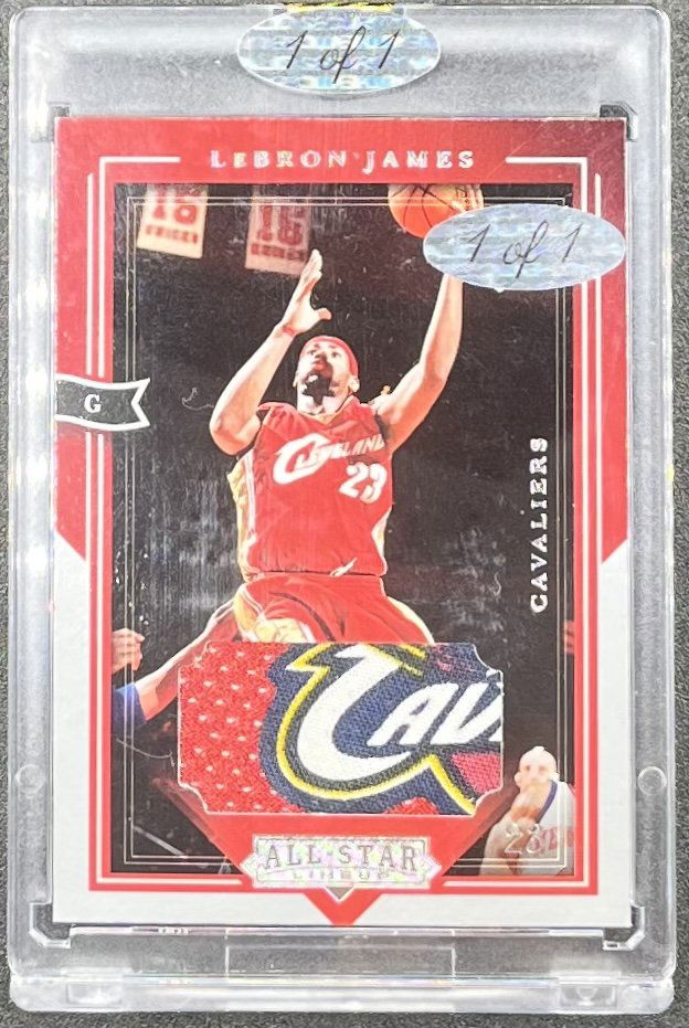 Lebron James Patch Card (1 of 2)