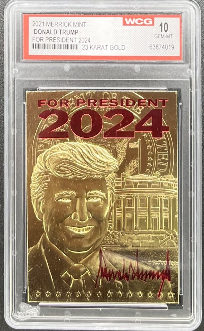 Donald Trump Card: Donald Trump Card mint 10